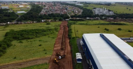 Hortolândia inicia construção de novo viário para conectar Estrada Sabina Baptista ao Jardim Nova Europa