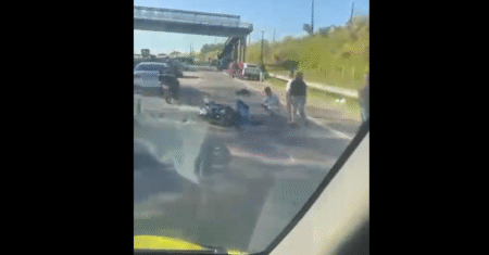 Mulher morre atropelada após acidente com moto na SP-101, em Campinas