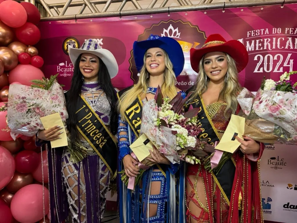 Festa do Peão de Americana 2025 apresenta nova corte de rainhas e princesas
