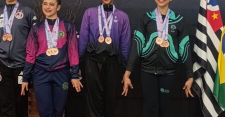 Atleta da ginástica rítmica de Hortolândia representa a cidade com resultados positivos na Copa São Paulo da modalidade