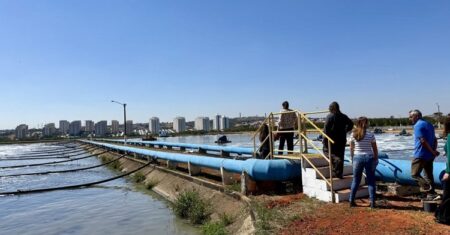 Obras na ETE Hortolândia chegam a 60% e prometem fim dos odores até 2026