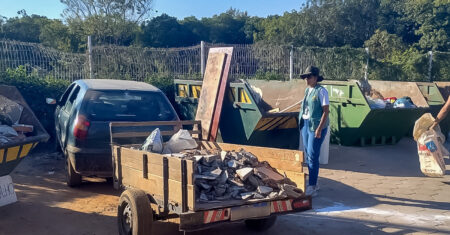 Descarte irregular de entulho rende multa de quase R$ 2 mil reais em Hortolândia