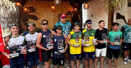 Equipes de vôlei de praia do Projeto Escolinhas Esportivas da Prefeitura de Hortolândia encerram temporada com diversos troféus