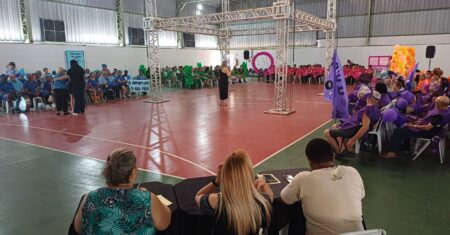 Aproximadamente 300 idosos de Hortolândia participam de gincana comemorativa