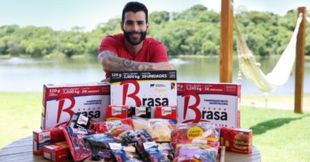 Brasa celebra dez anos e conquista o paladar do cantor Gusttavo Lima