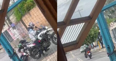 Assalto a motociclista em Campinas: Vídeo flagra crime no Pq. São Jorge