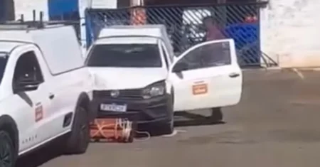 Ex-funcionário destrói carros em Campinas após demissão: Vídeo mostra fúria