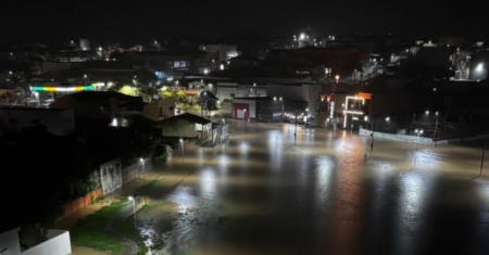 Forte temporal em Monte Mor e Hortolândia causa inundações e caos nesta quinta
