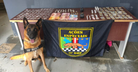 Grande apreensão de drogas: Baep Intensifica Combate em Hortolândia e Sumaré