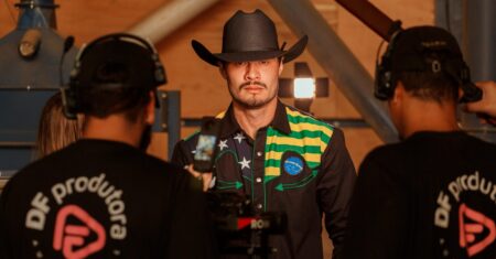 Thiago Castelli trabalha projeto focado no agronegócio com gravação de clipe no interior paulista