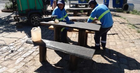 Hortolândia Intensifica Zeladoria: Praça do Pastel e Mais Dez Áreas Recebem Mutirão de Limpeza