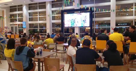 Shopping ParkCity Sumaré transmite Jogo da Seleção Brasileira na próxima segunda-feira, (29/6)