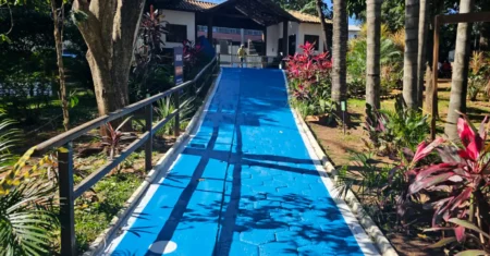Observatório Ambiental em Hortolândia ganha rampa, pintura e nova sinalização de acessibilidade