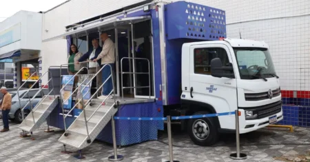 Sebrae Móvel atende empreendedores da região do Jardim Rosolém, nesta quarta-feira (05/08)