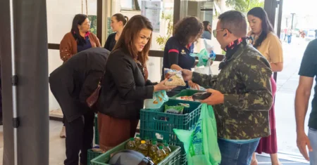 Campanha do Fundo Social arrecada 430 quilos de alimentos no “Dia D” de coleta no Paço