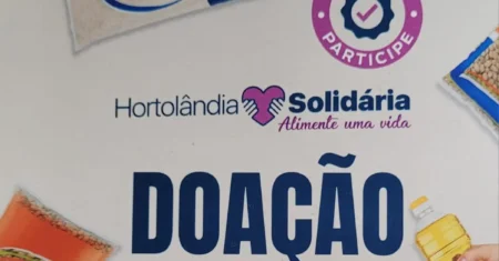 Campanha Hortolândia Solitária terá “Dia D” de arrecadação de alimentos no Paço nesta quarta (05/08)