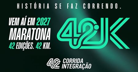 Maior corrida de rua do interior do Brasil, Corrida Integração anuncia maratona para 2027 em comemoração aos 42 anos do evento