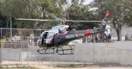 Linha com cerol atinge PM de moto em Campinas e mobiliza helicóptero Águia