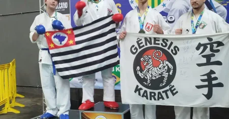 Atleta de Hortolândia conquista ouro no Campeonato Brasileiro de Karatê