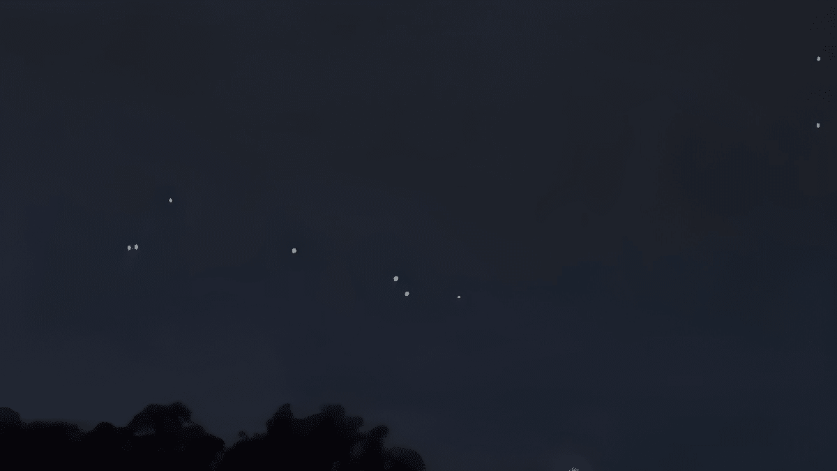 Luzes no céu de Campinas geram curiosidade e eram show de drones