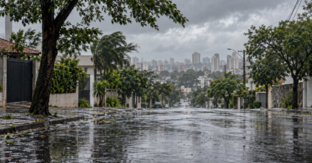 Chuva em Campinas provoca 15 ocorrências e rajadas de vento