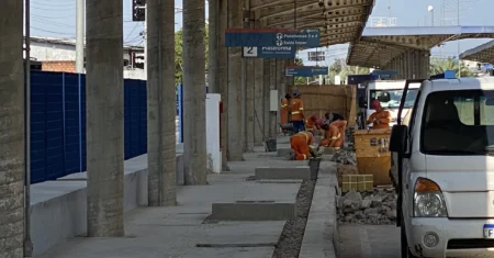 Obras do Eletroterminal de Hortolândia chegam a 30% de execução