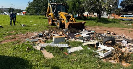 Descarte irregular no Jardim Santiago exige nova retirada de entulho em Hortolândia
