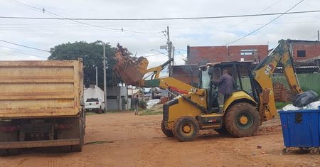Monte Sinai recebe reforço de limpeza e retirada de entulho em Hortolândia