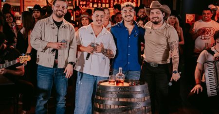 Monzani & Miguel gravam audiovisual “Autêntico” na cidade de Americana