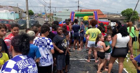 Projeto Águia reúne mais de 300 crianças na 16ª Festa do Dia das Crianças em Hortolândia