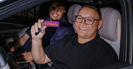 Morador de Hortolândia ganha BYD no Domingão com Huck