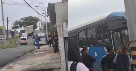 Ônibus quebram em Campinas e deixam passageiros na lotação