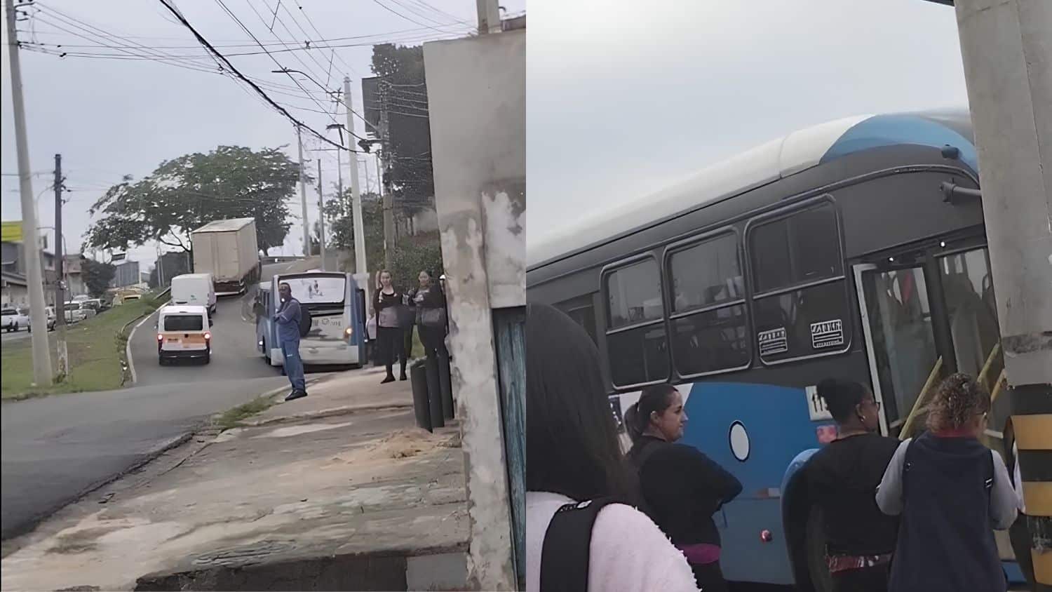 Ônibus quebram em Campinas e deixam passageiros na lotação